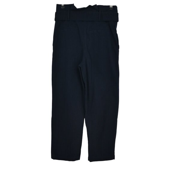 Scotch & Soda L'amour Toujours Blue Pleated Paperbag Waist Trousers Pants - Picture 2 of 5